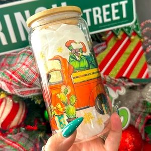 Christmas truck cup